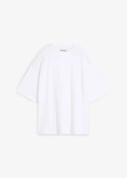 T-shirt épais oversize 100% coton