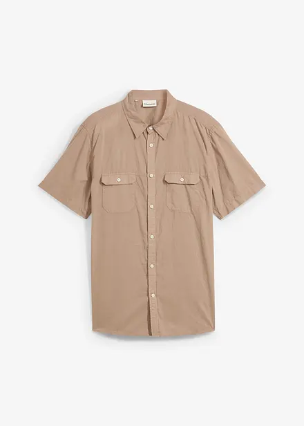 Chemise manches courtes 100% coton