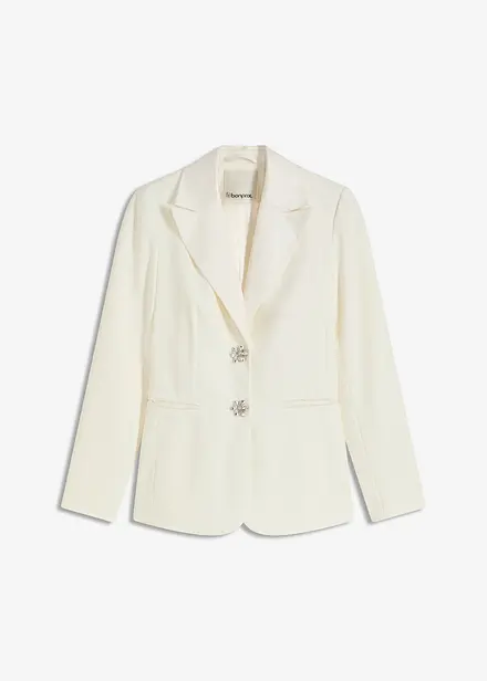 Blazer à boutons décoratifs