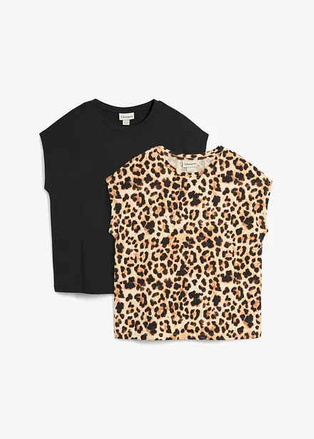 Lot de 2 T-shirts 100% coton