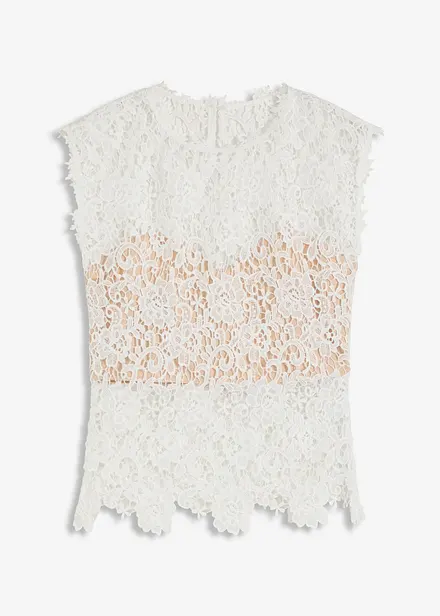 Top en dentelle