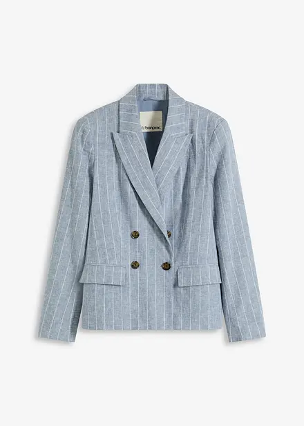 Blazer en lin majoritaire