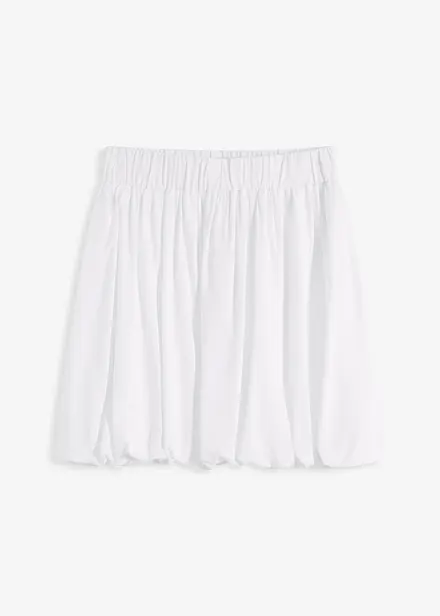 Jupe boule en viscose