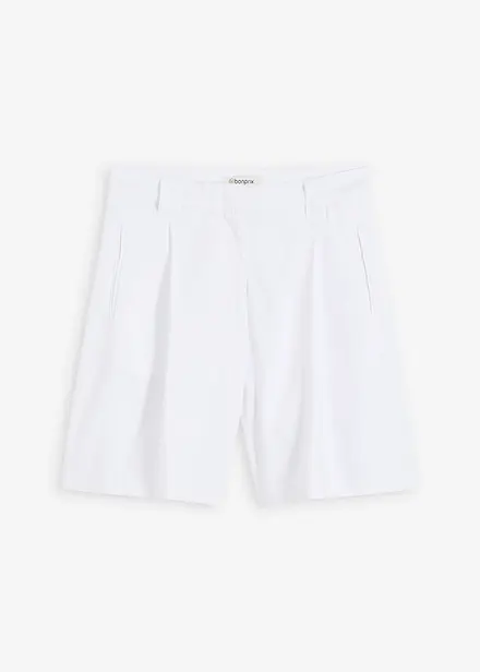 Short léger en lin mélangé