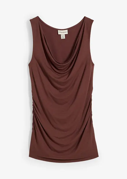 Top doux en viscose extensible