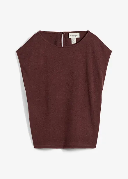 T-shirt oversize aspect maille