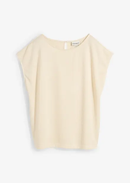 T-shirt oversize aspect maille