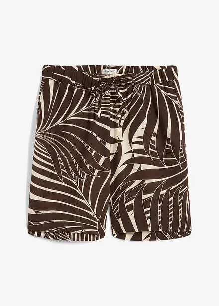 Bermuda avec taille élastiquée