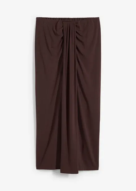 Jupe en jersey avec taille élastiquée