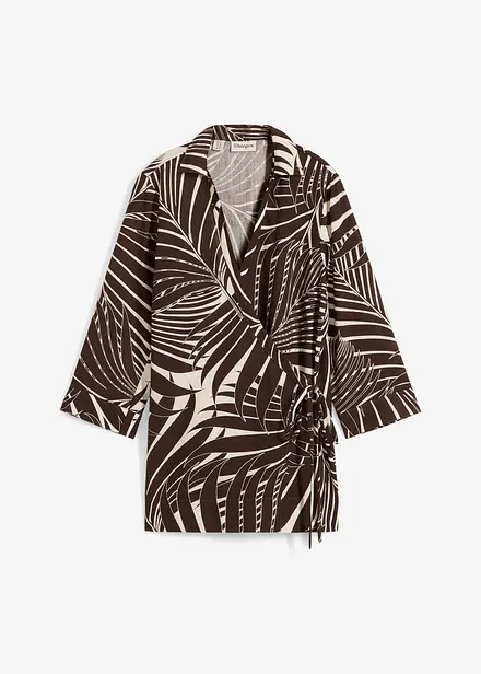 Blouse kimono aspect lin