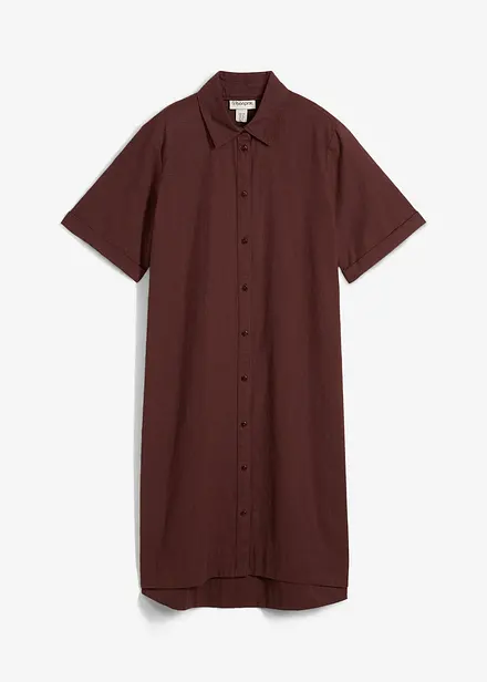 Robe-chemise 100% coton