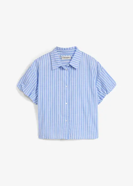 Blouse à manches courtes 100% coton