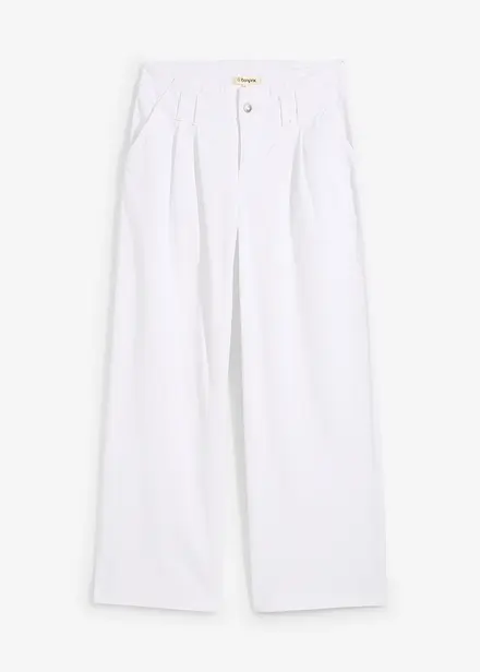 Jean large taille basse, Low Stretch