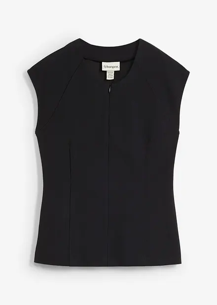 Top en maille piquée