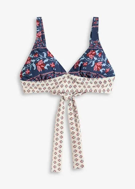 Haut de bikini avec large ceinture