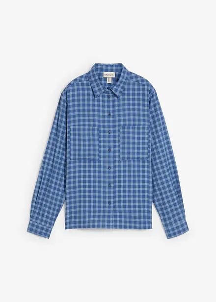 Chemise à carreaux 100% coton