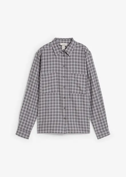 Chemise à carreaux 100% coton