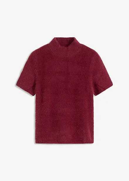 Pull en maille poilue