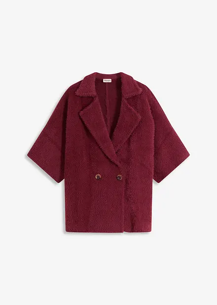 Gilet en maille poilue