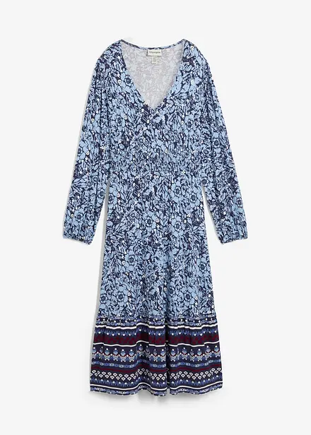 Robe longue en viscose douce et extensible