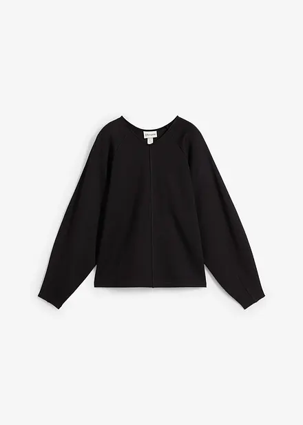 T-shirt manches longues en Punto di Roma confortable