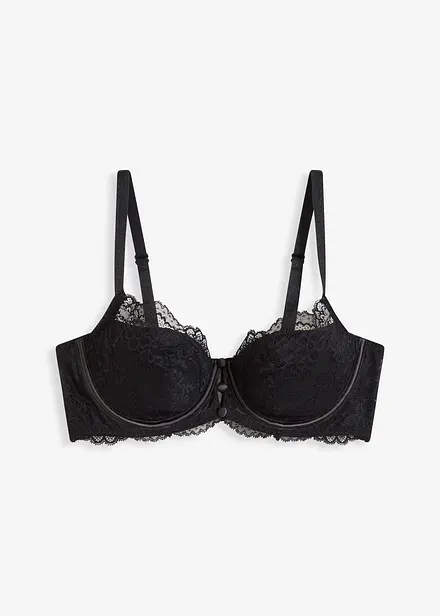 Soutien-gorge à coques en dentelle