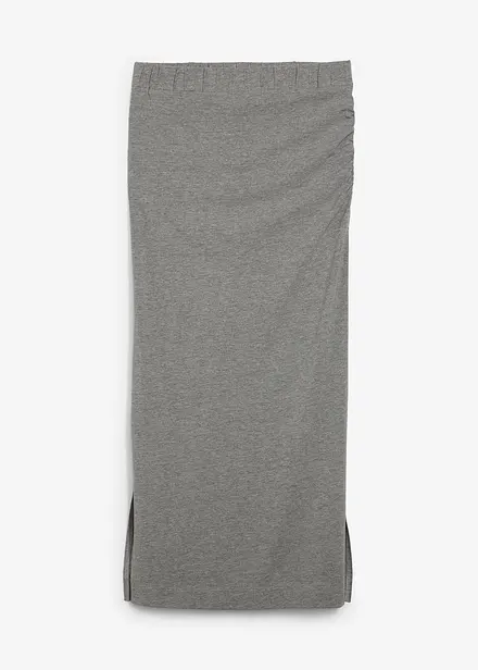 Jupe midi en viscose fluide