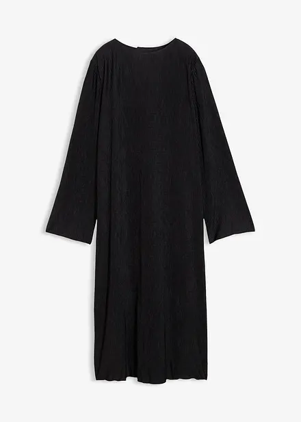 Robe midi aspect froissé