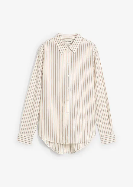 Chemisier coton et soie