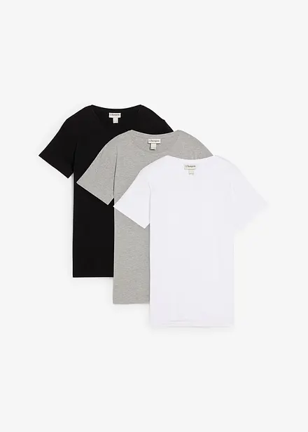 Lot de 3 T-shirts 100% coton