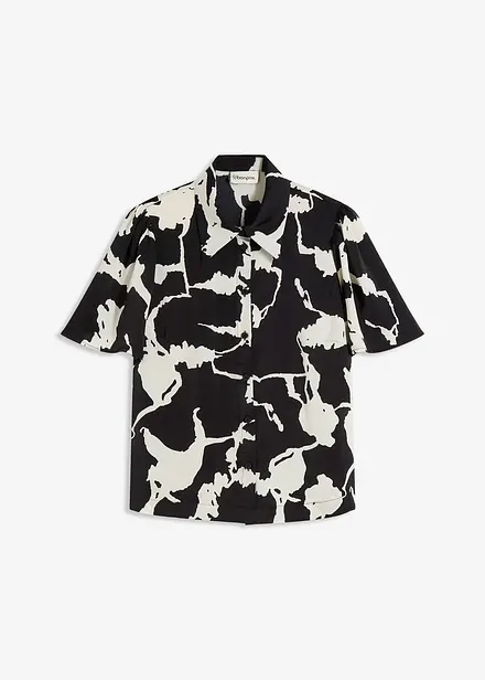 Chemisier en satin fluide