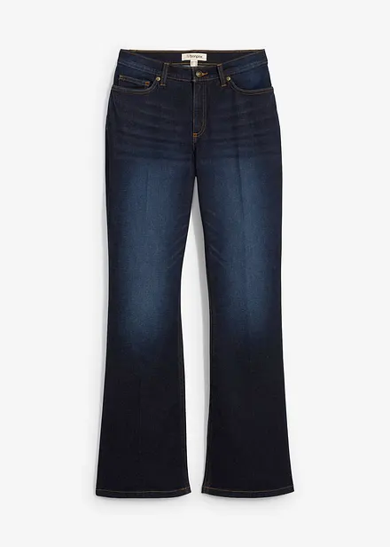 Jean bootcut, taille mi-haute
