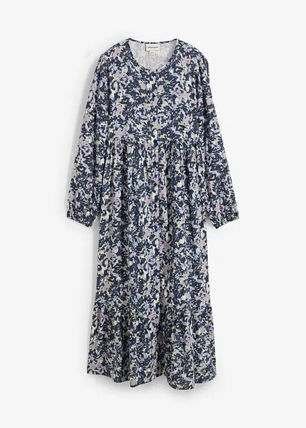 Robe blouse en viscose fluide