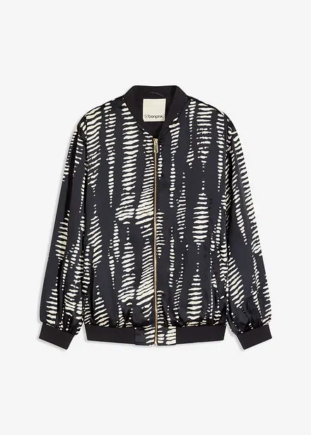 Blouson en satin fluide