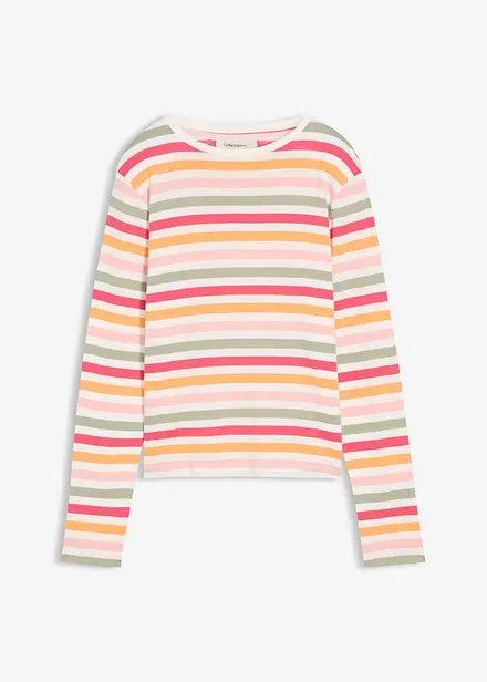 T-shirt manches longues 100% coton