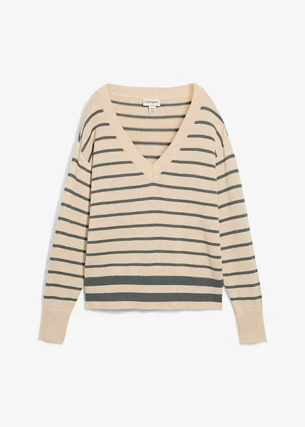 Pull en coton mélangé