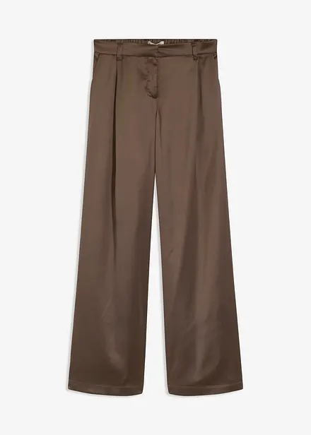 Pantalon de tailleur satiné