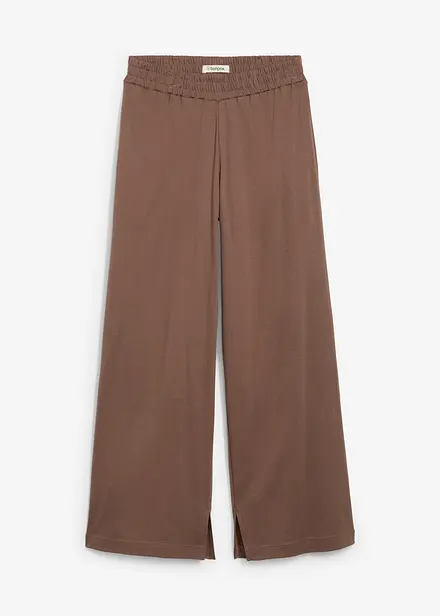 Pantalon en jersey interlock