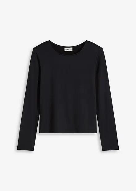 T-shirt manches longues, coupe ajustée