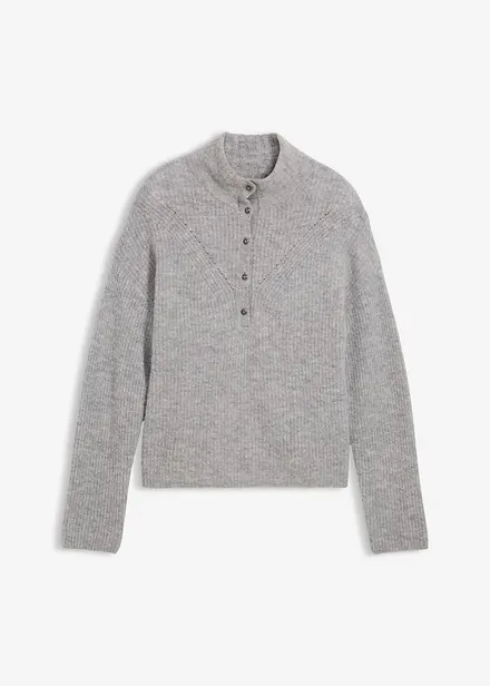 Pull oversize en mélange laine et alpaga