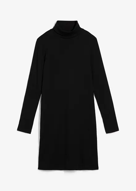 Robe en jersey côtelé extensible et épais