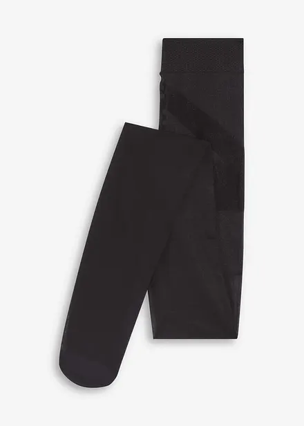 Collant opaque effet push up + ventre plat + ceinture confort + compression, 50den