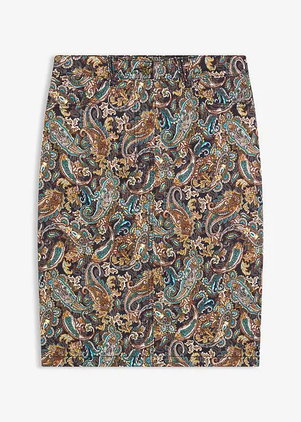 Jupe extensible en coton majoritaire