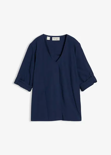 Blouse ample en viscose fluide