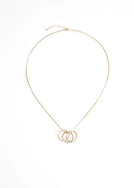 Collier multi-rangs avec pendentif