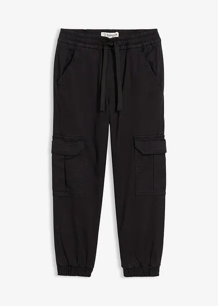 Pantalon cargo thermique doublé jersey, Regular