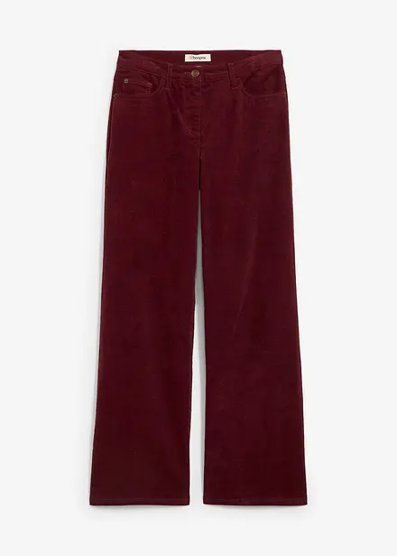 Pantalon large en velours côtelé