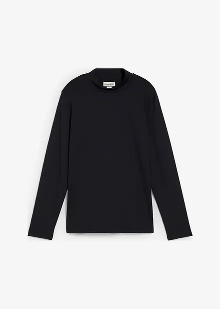 T-shirt manches longues à col montant