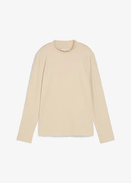 T-shirt manches longues à col montant