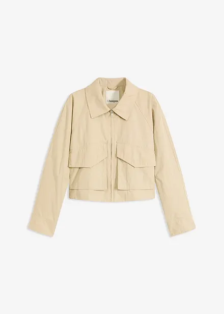 Veste courte esprit trench